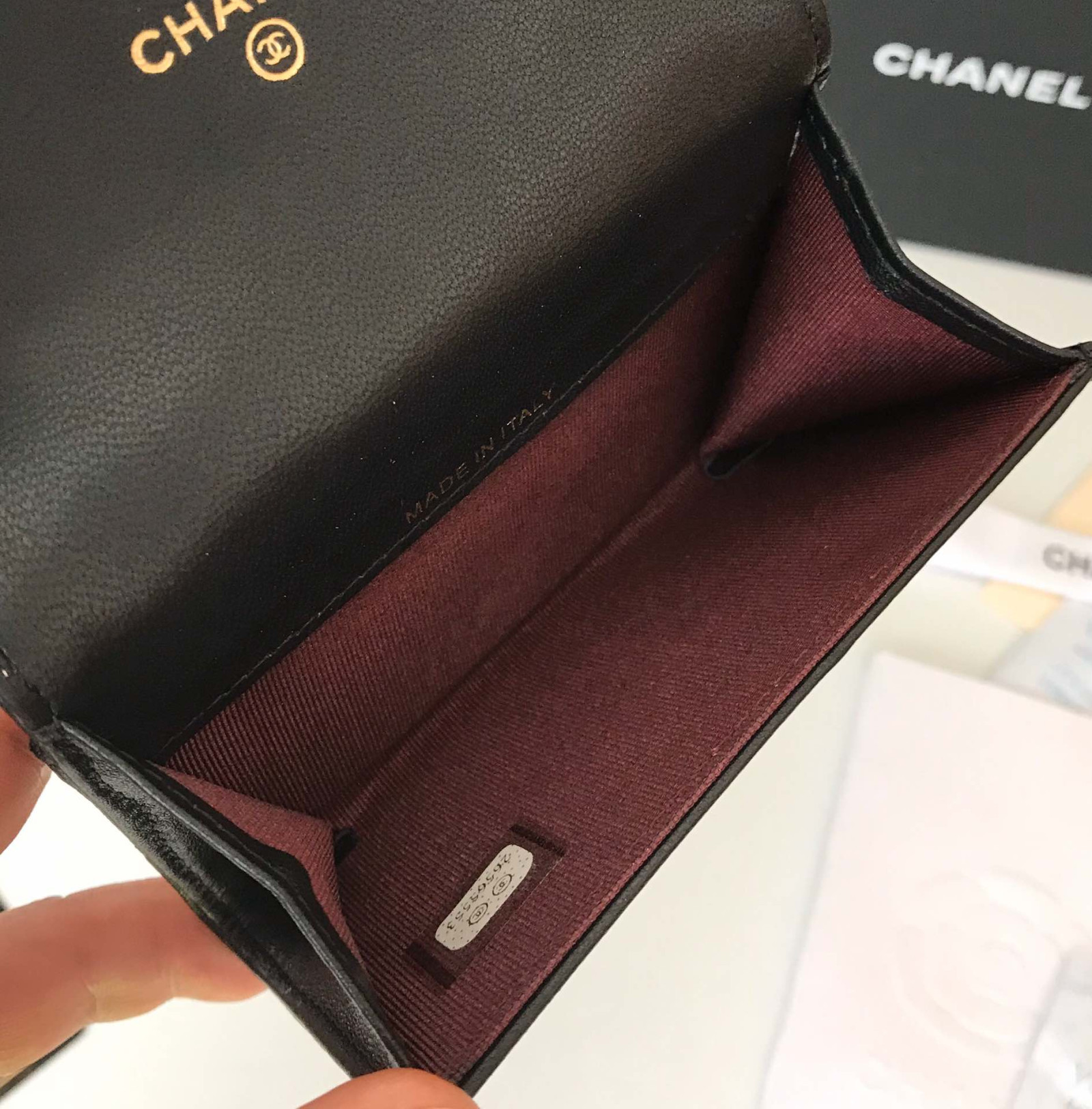 Chanle Flap Wallet