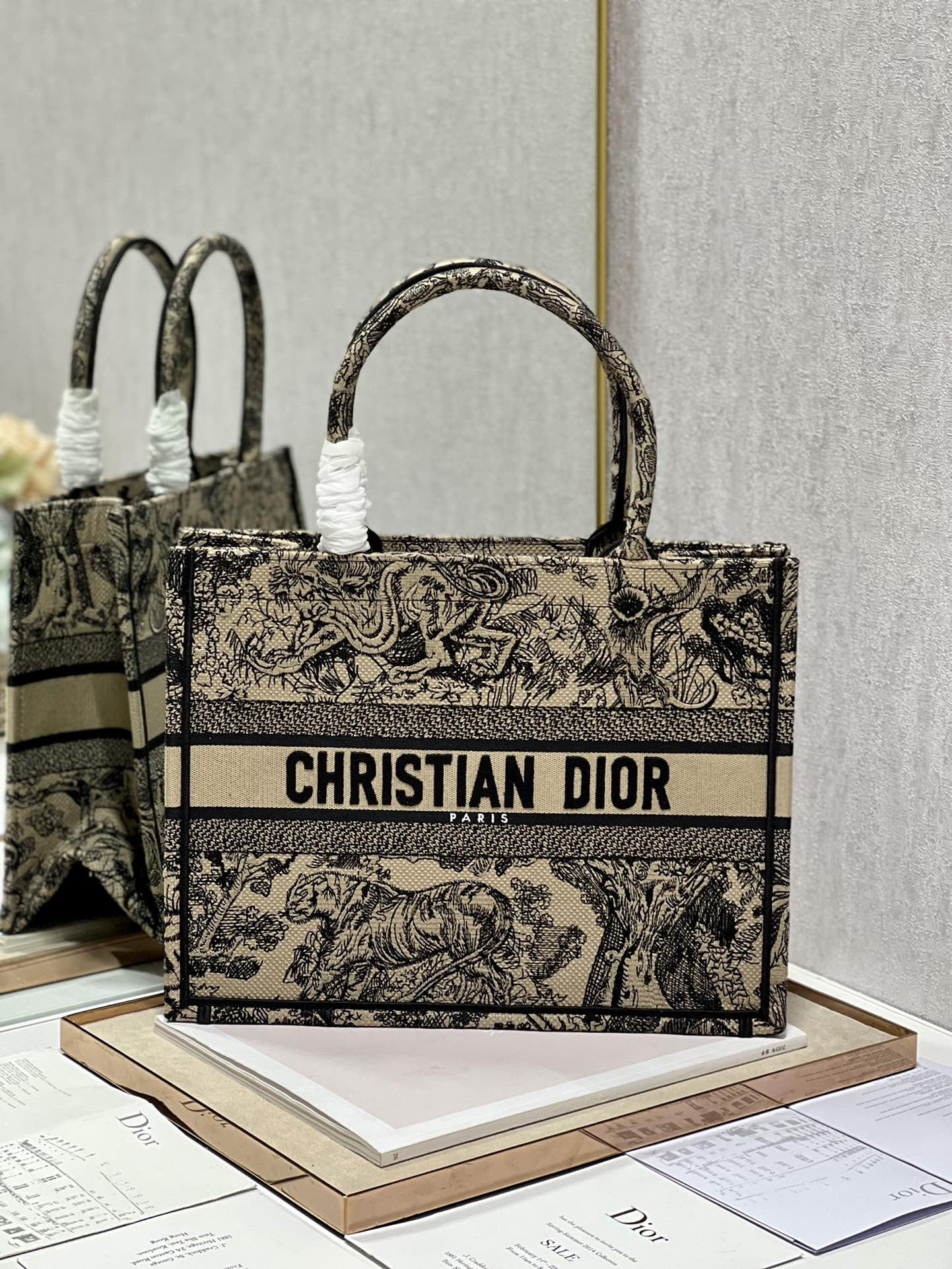 Medium D10r Book Tote