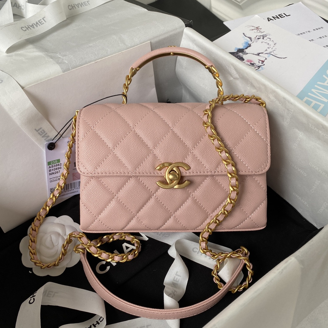 Chanle Mini Flap Bag With Top Handle