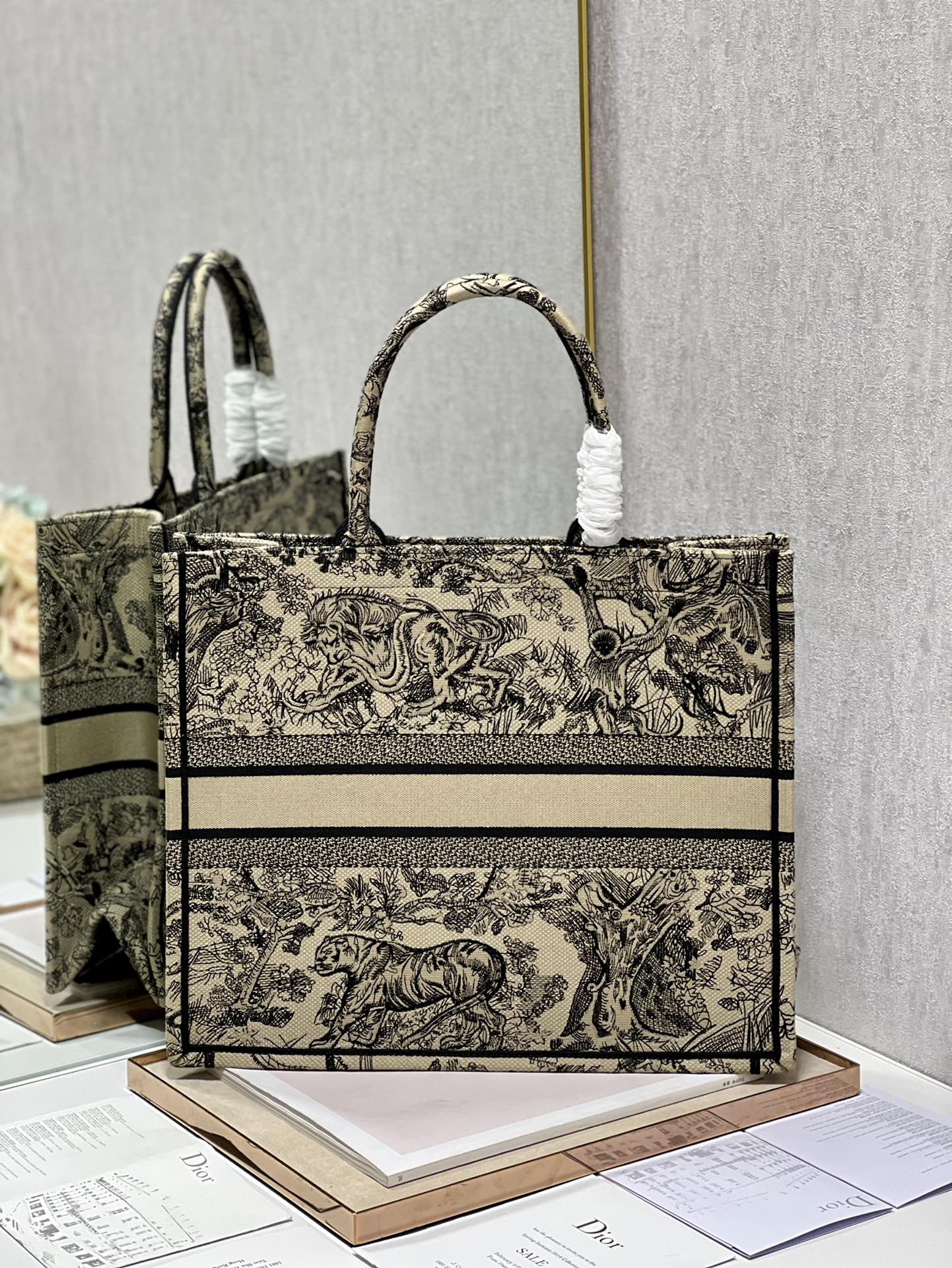 Large D10r Book Tote