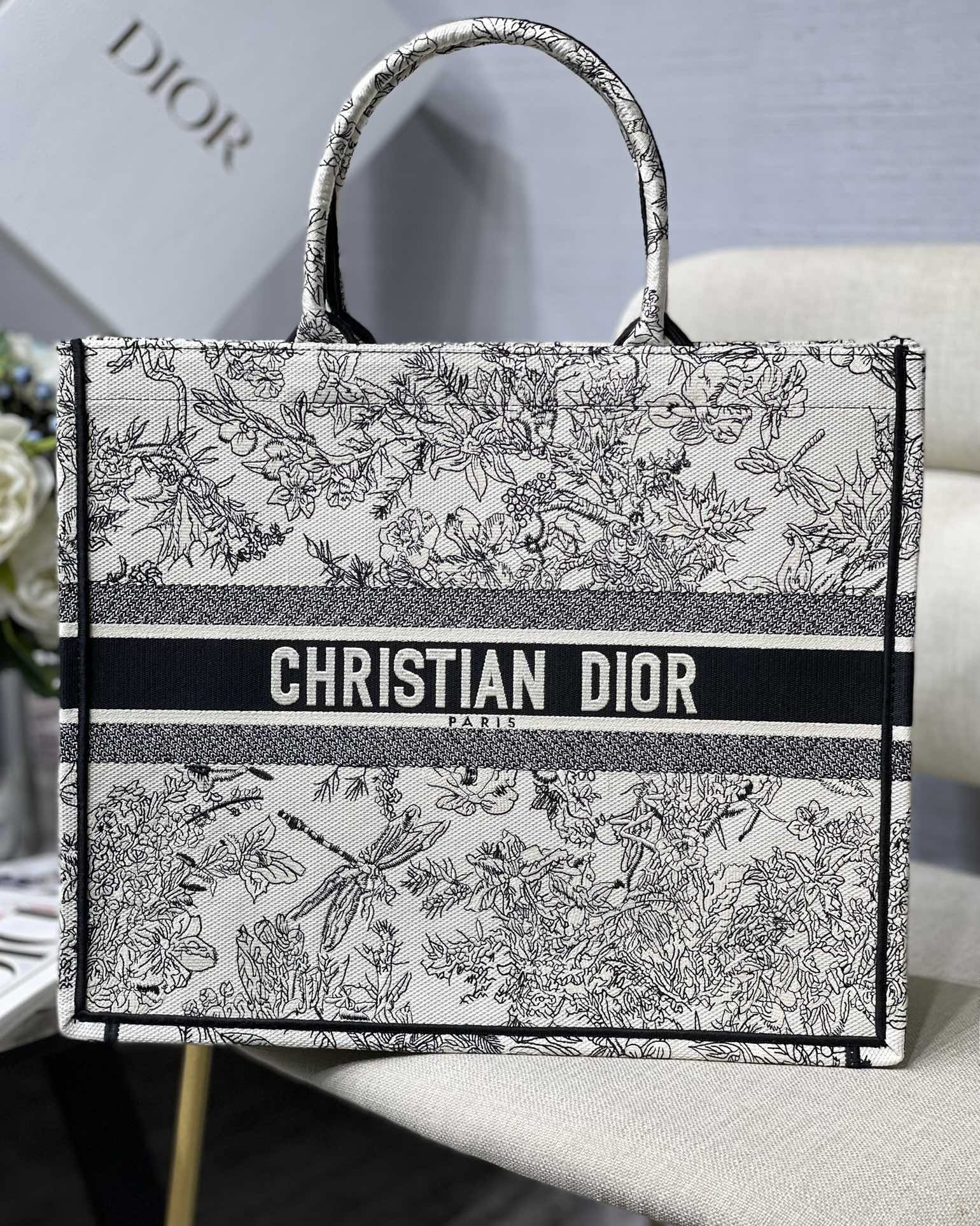 Large D10r Book Tote