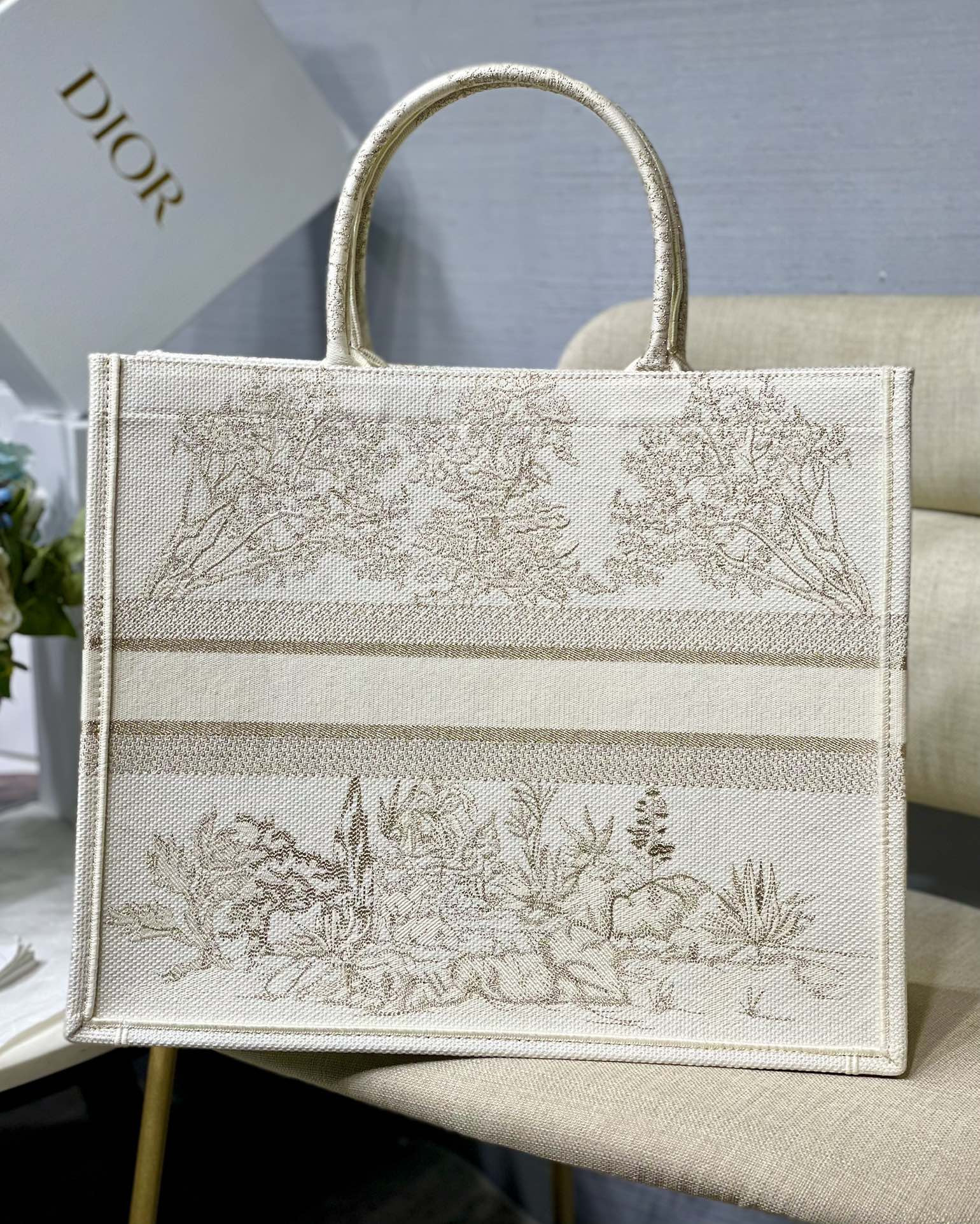 Large D10r Book Tote