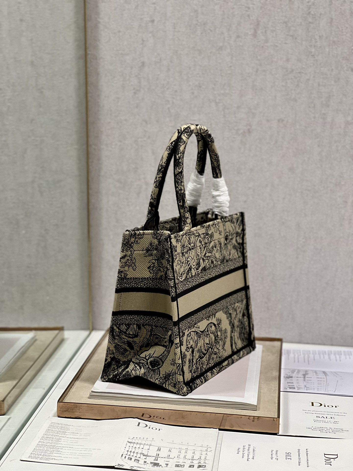 Small D10r Book Tote