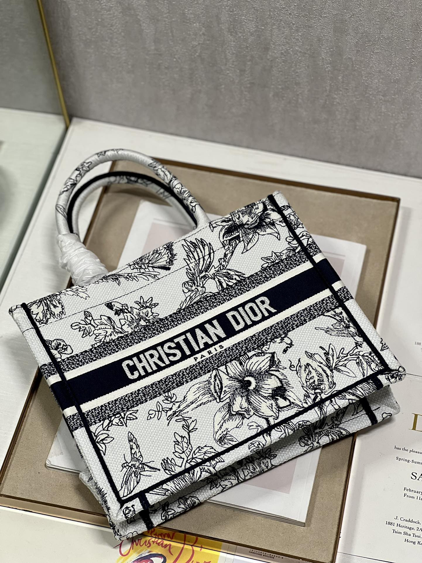 Small D10r Book Tote
