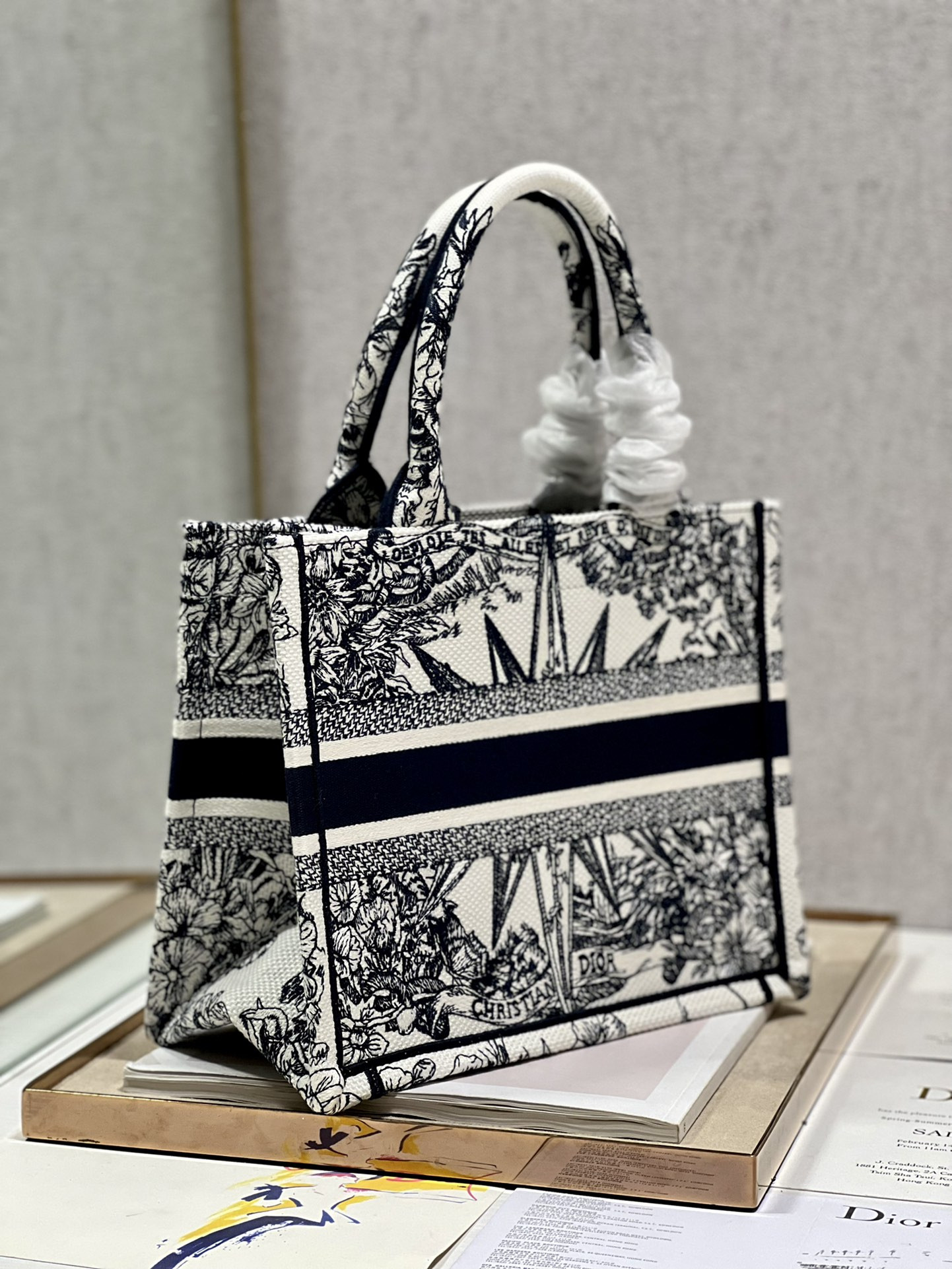 Small D10r Book Tote