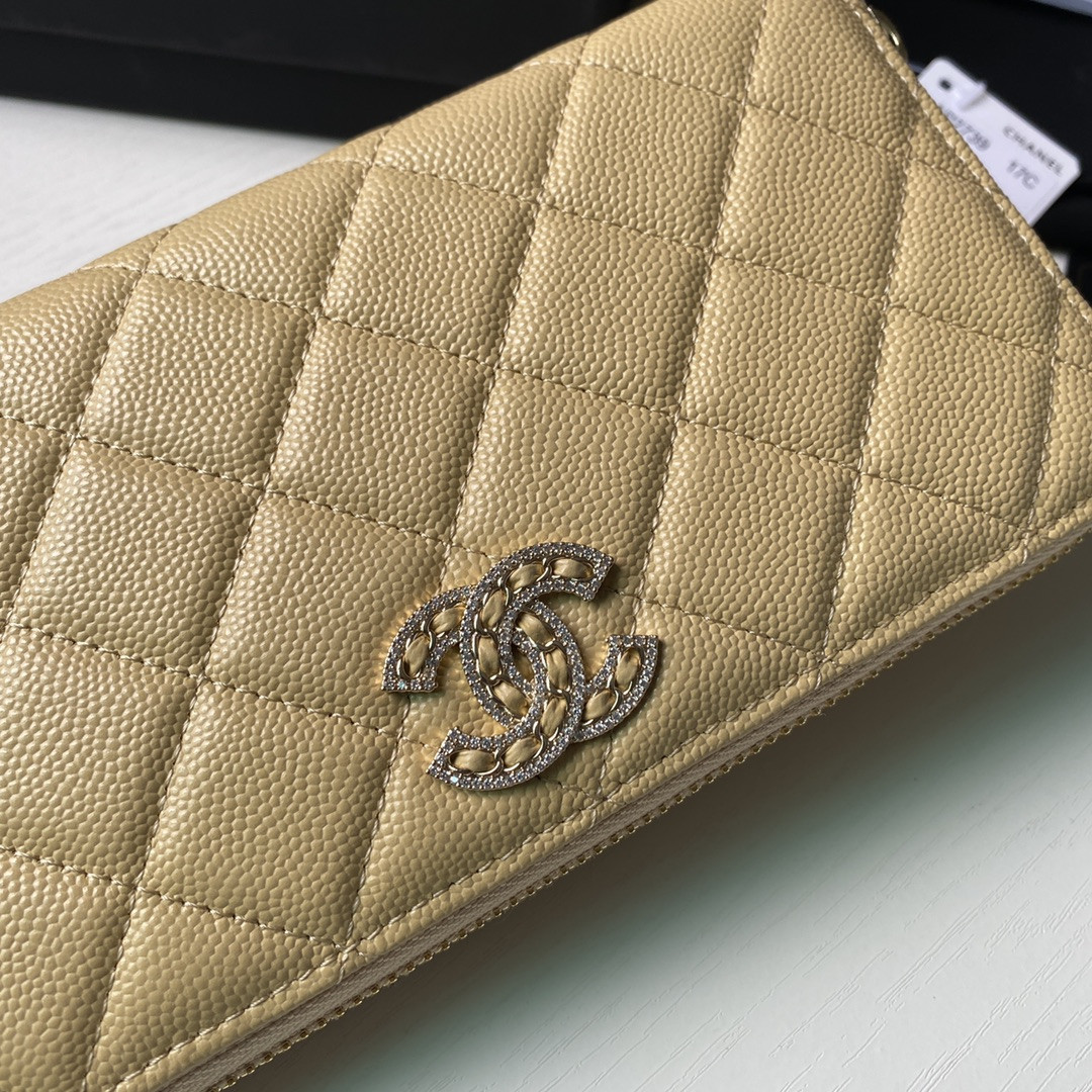 Chanle Zipped Wallet