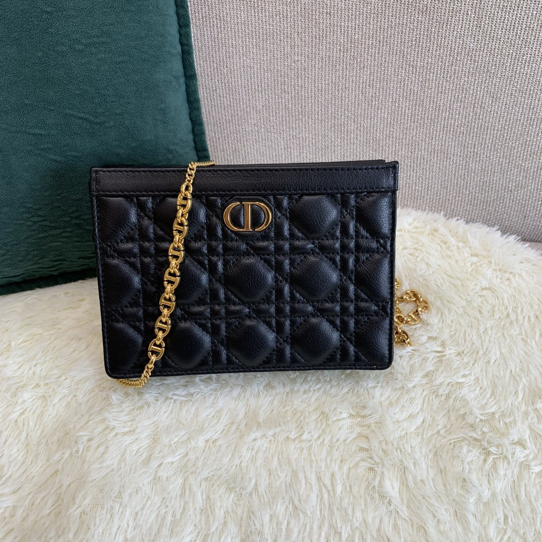 D10r Caro Zipped Pouch With Chain