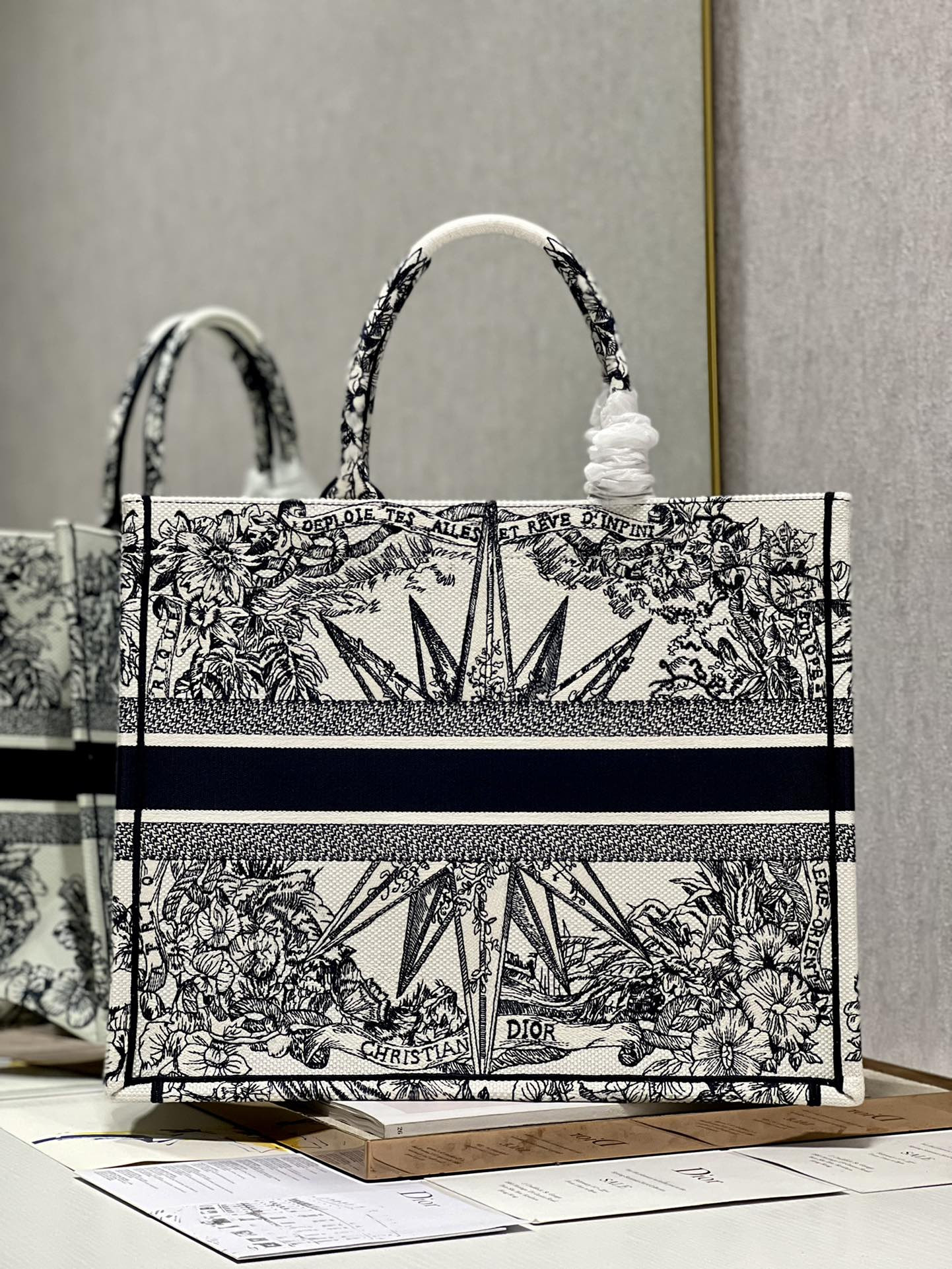 Large D10r Book Tote