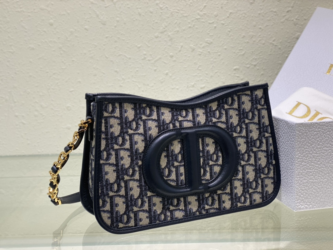 D10r Cd Signature Hobo Bag