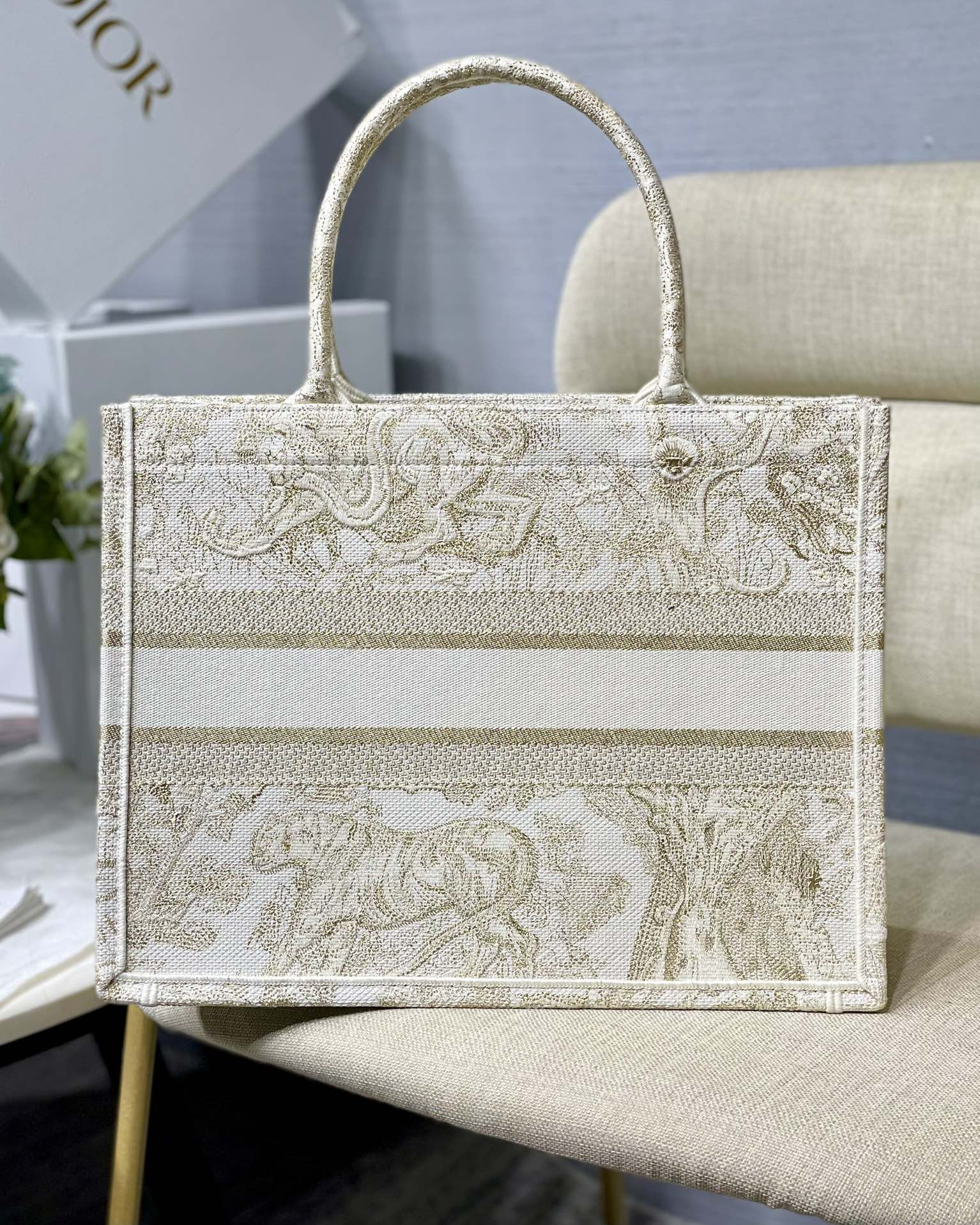Medium D10r Book Tote