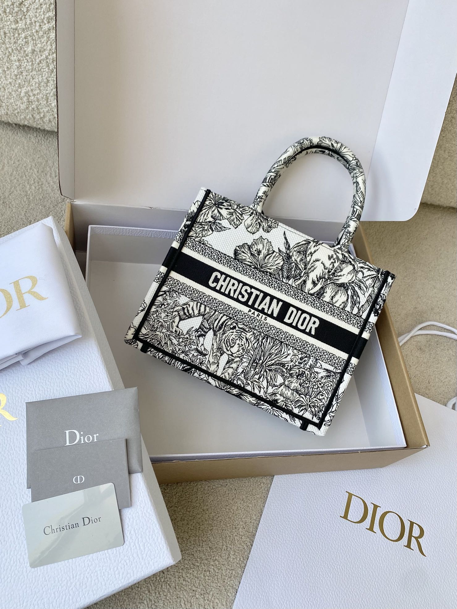Small D10r Book Tote