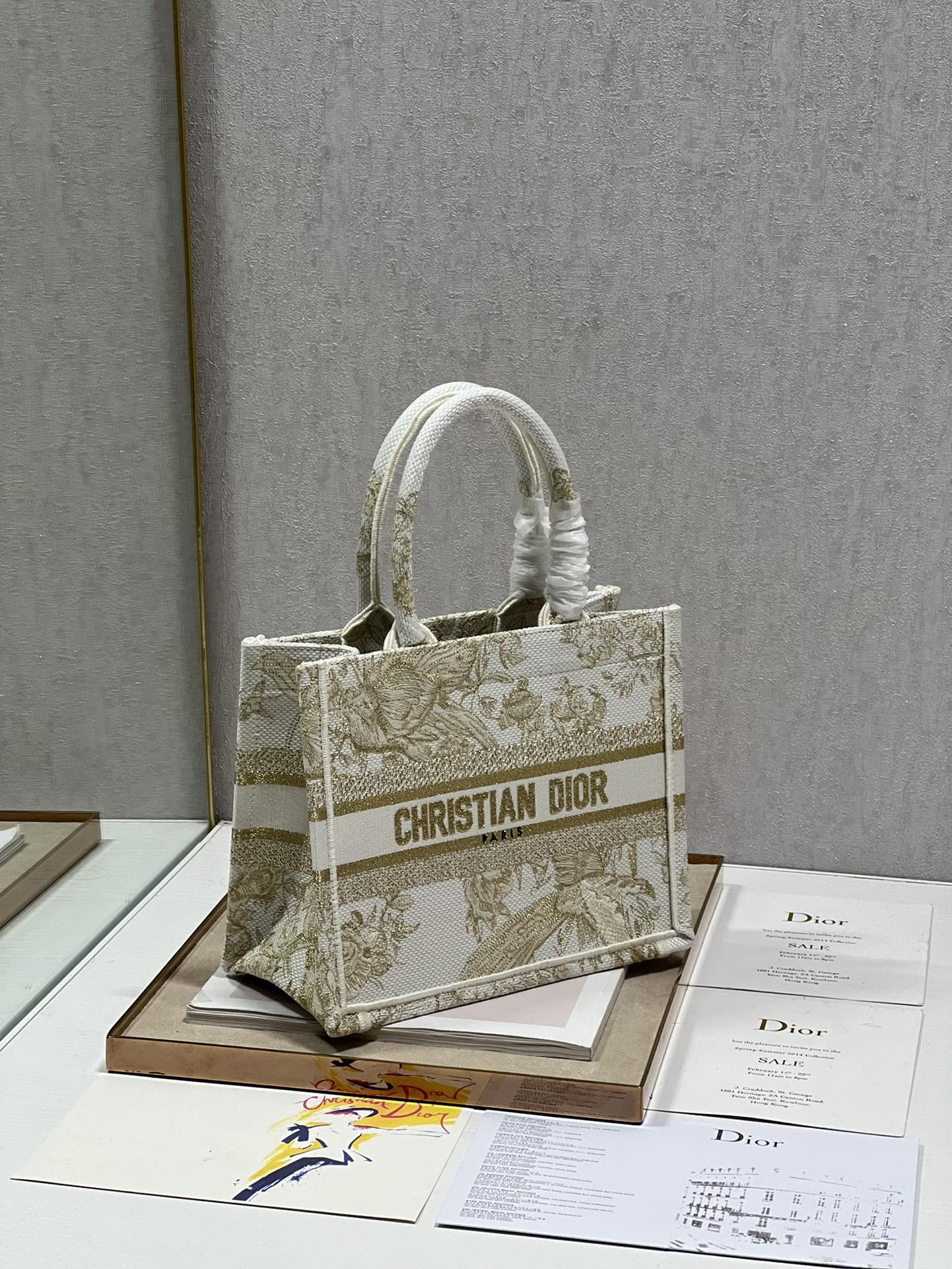 Small D10r Book Tote