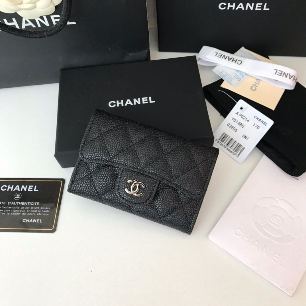 Chanle Flap Wallet