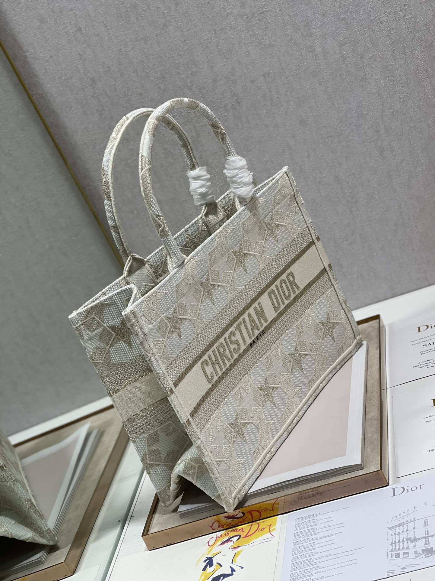 Medium D10r Book Tote