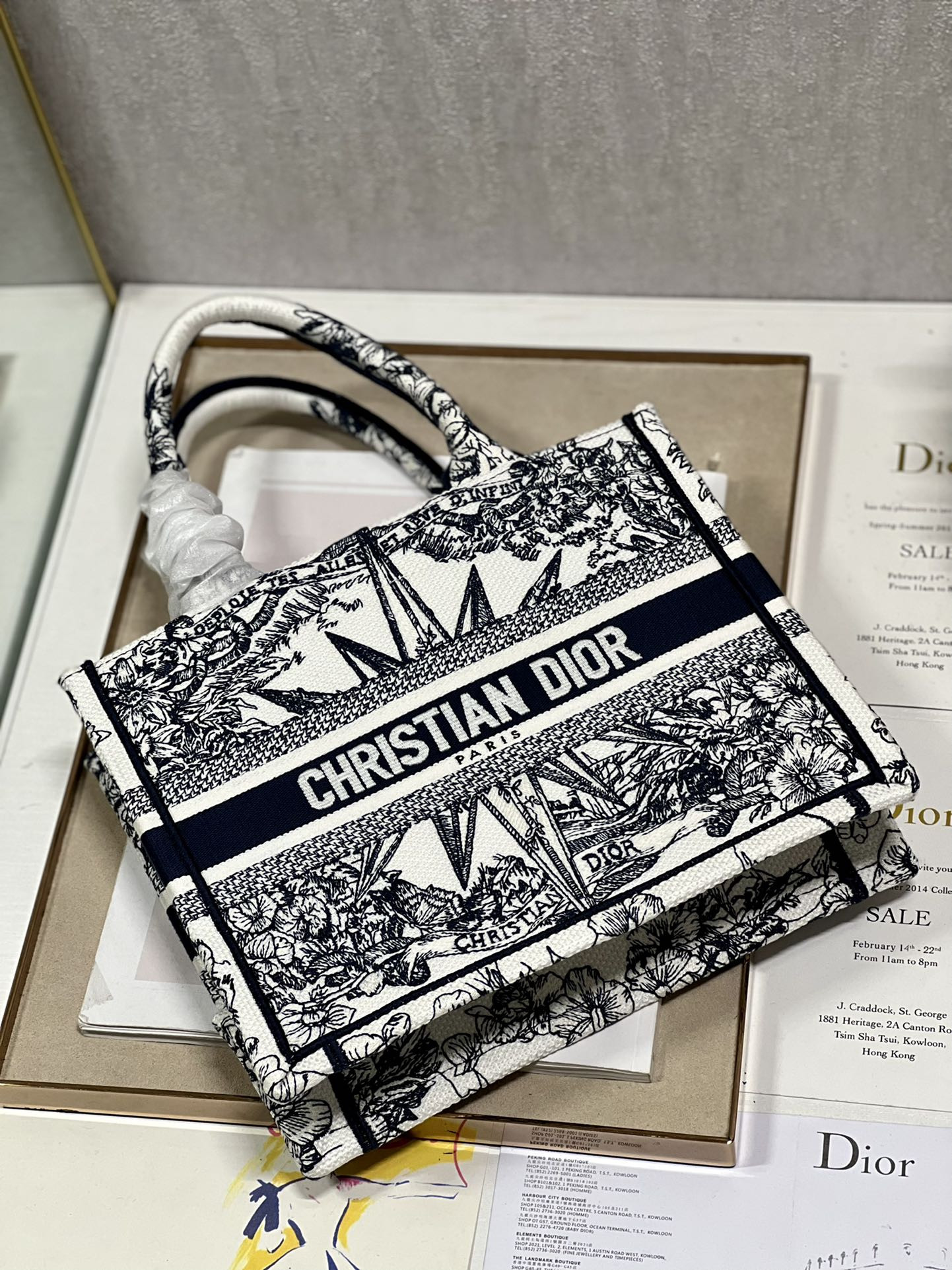Small D10r Book Tote