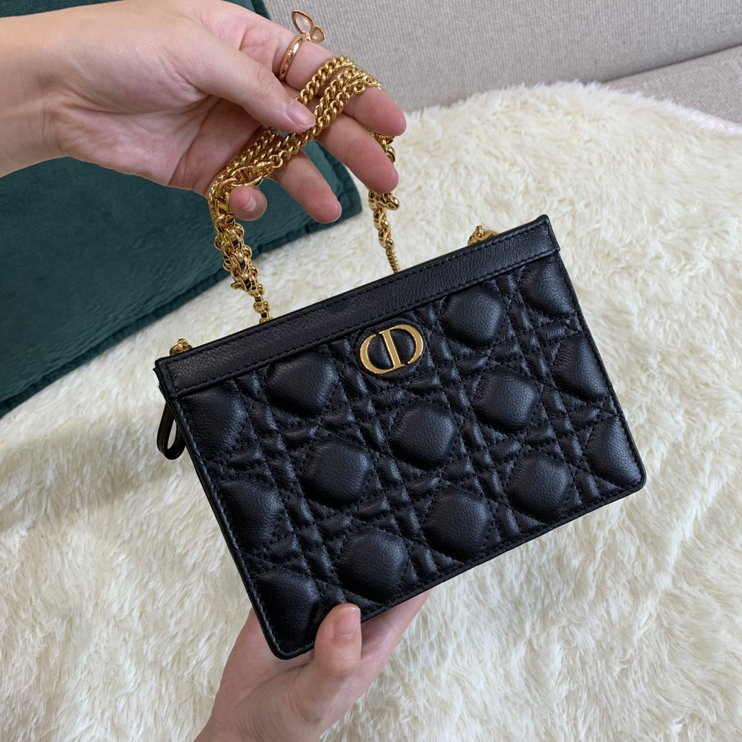 D10r Caro Zipped Pouch With Chain
