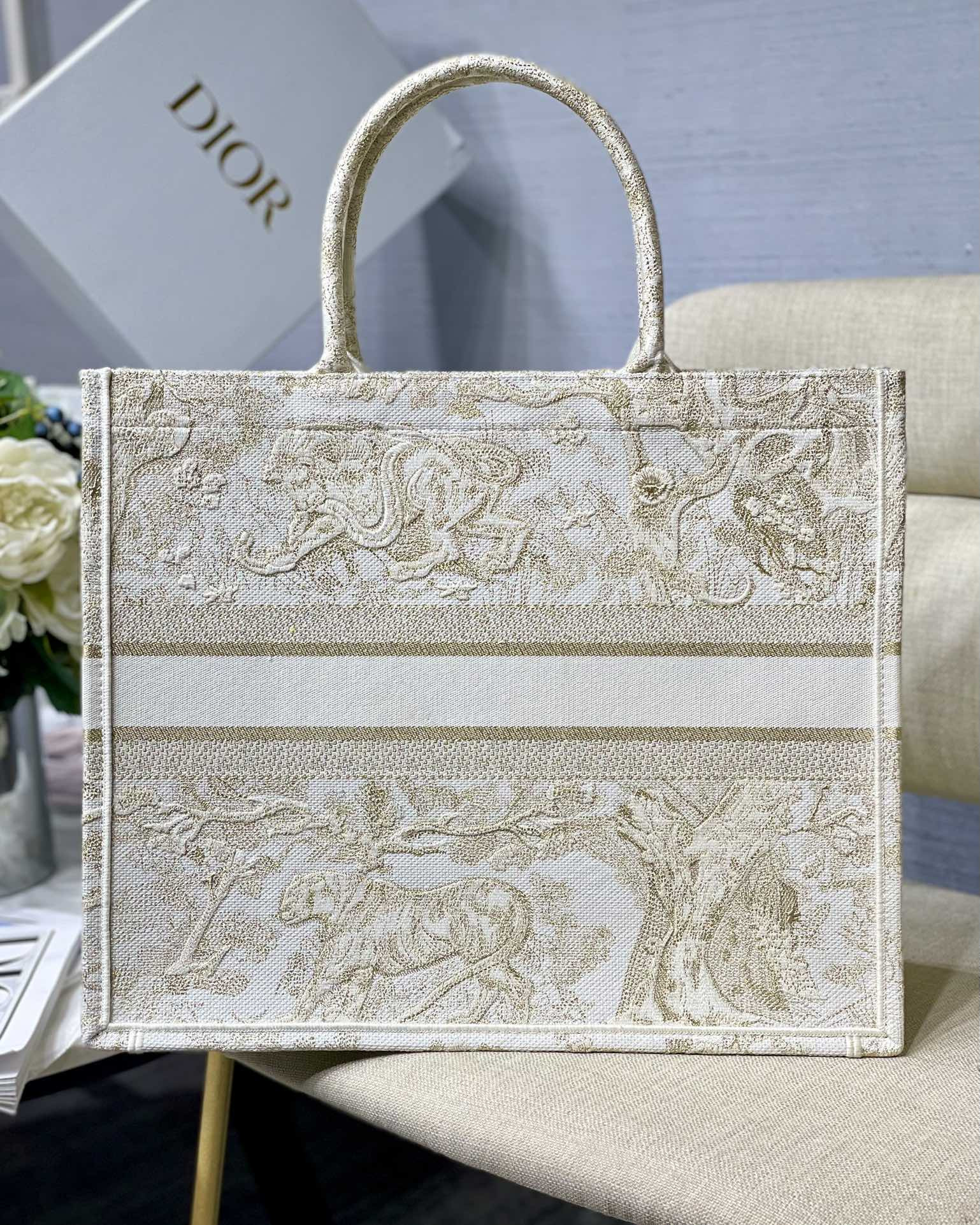 Large D10r Book Tote