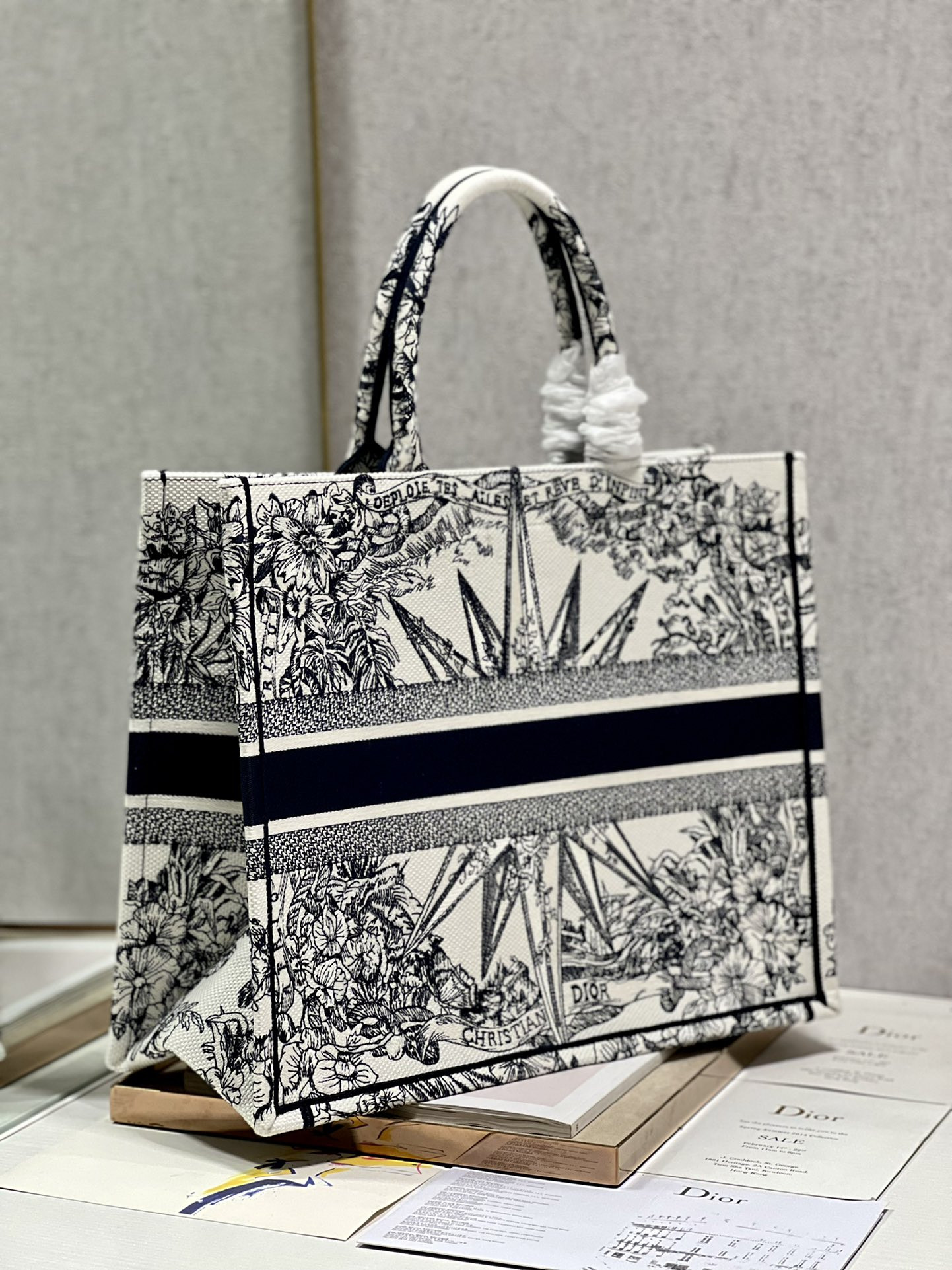 Large D10r Book Tote