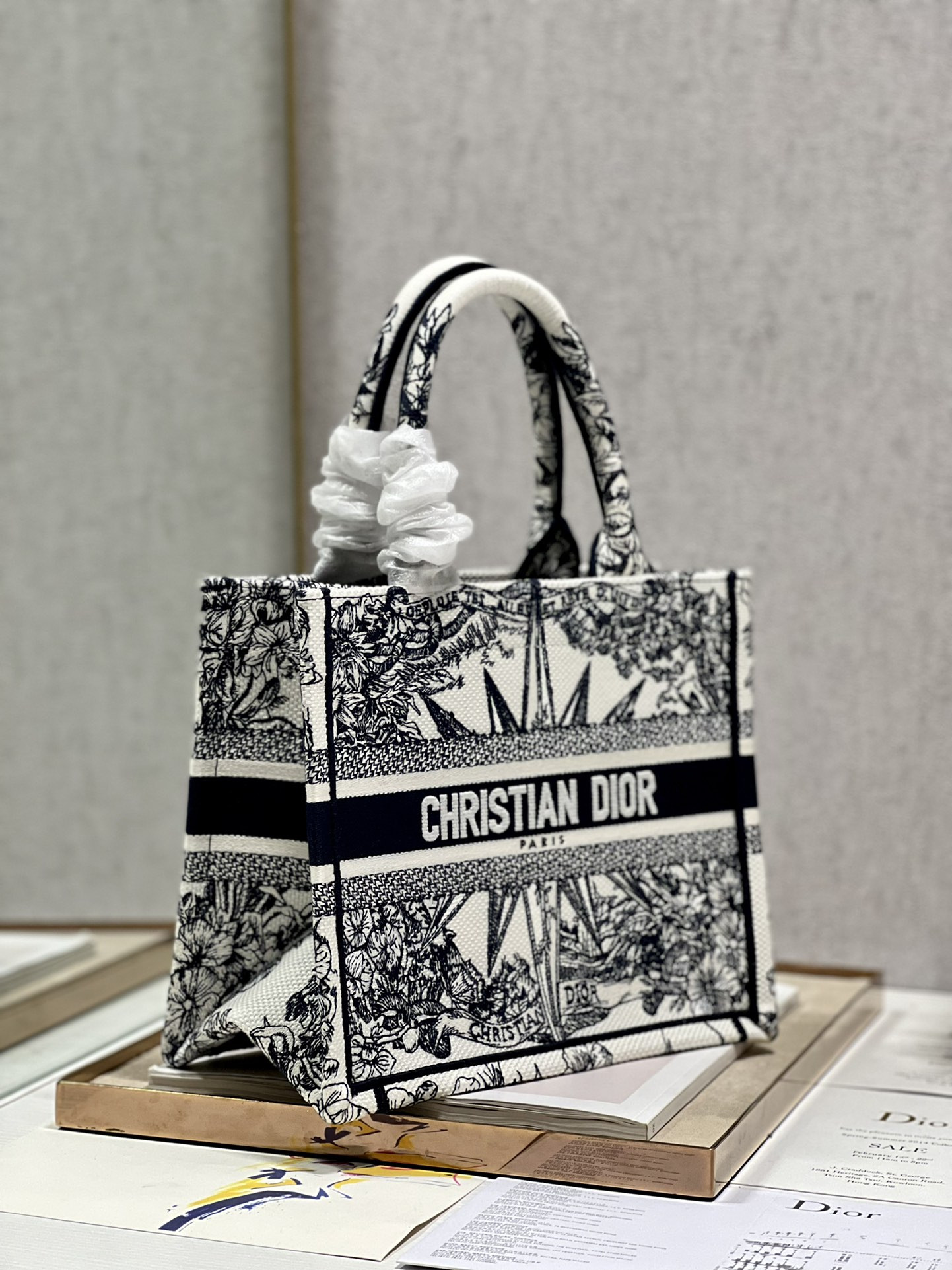 Small D10r Book Tote