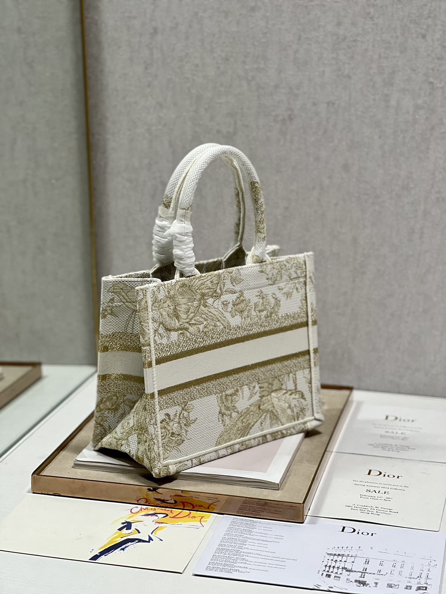 Small D10r Book Tote
