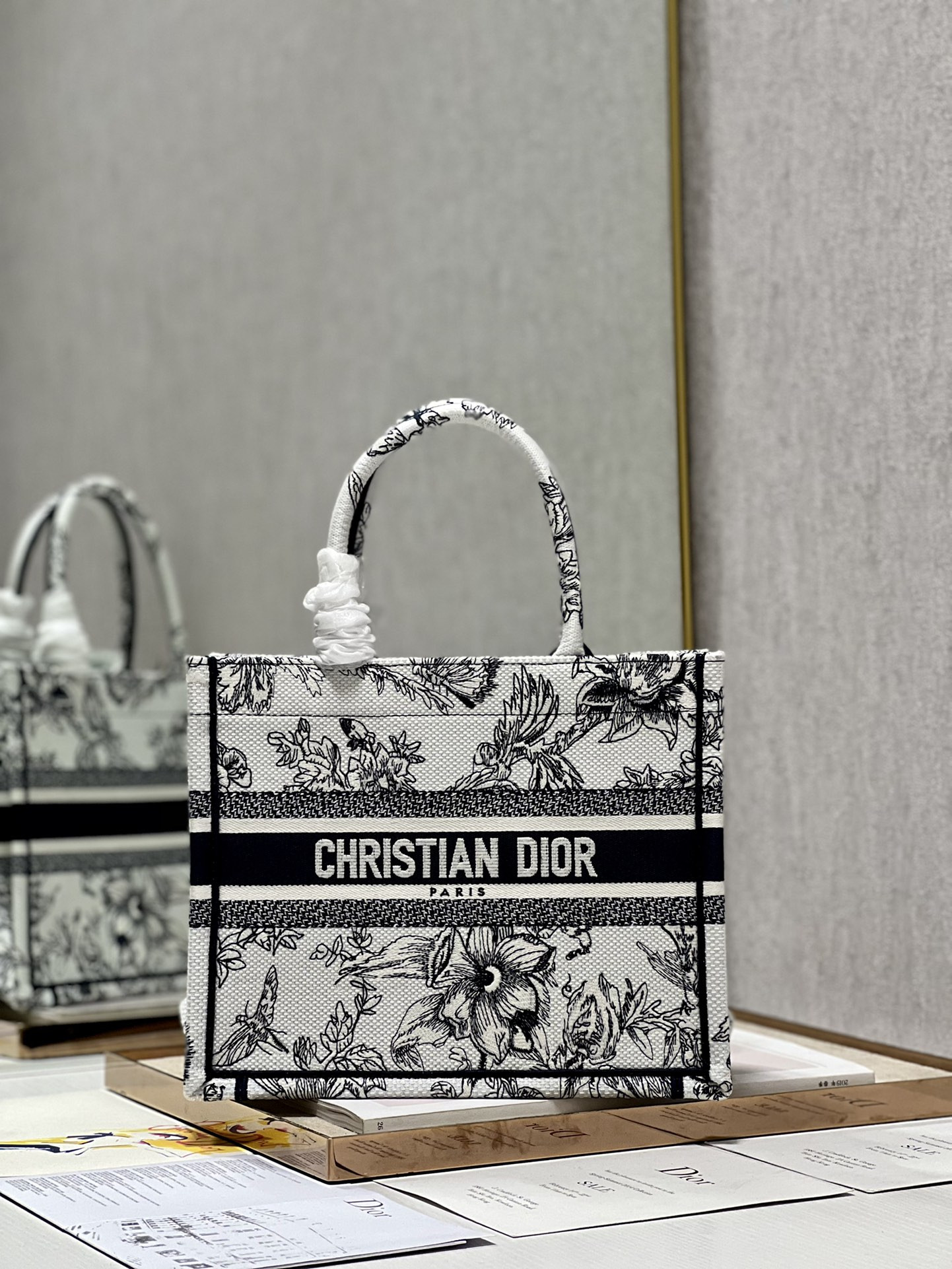 Small D10r Book Tote