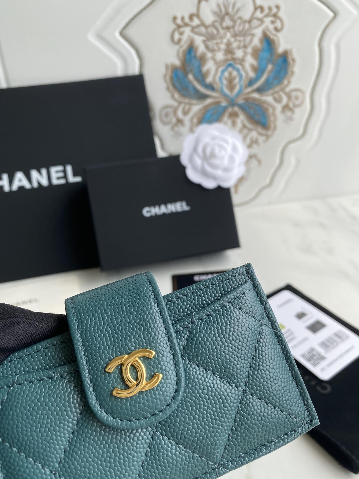 Chanle Flap Wallet