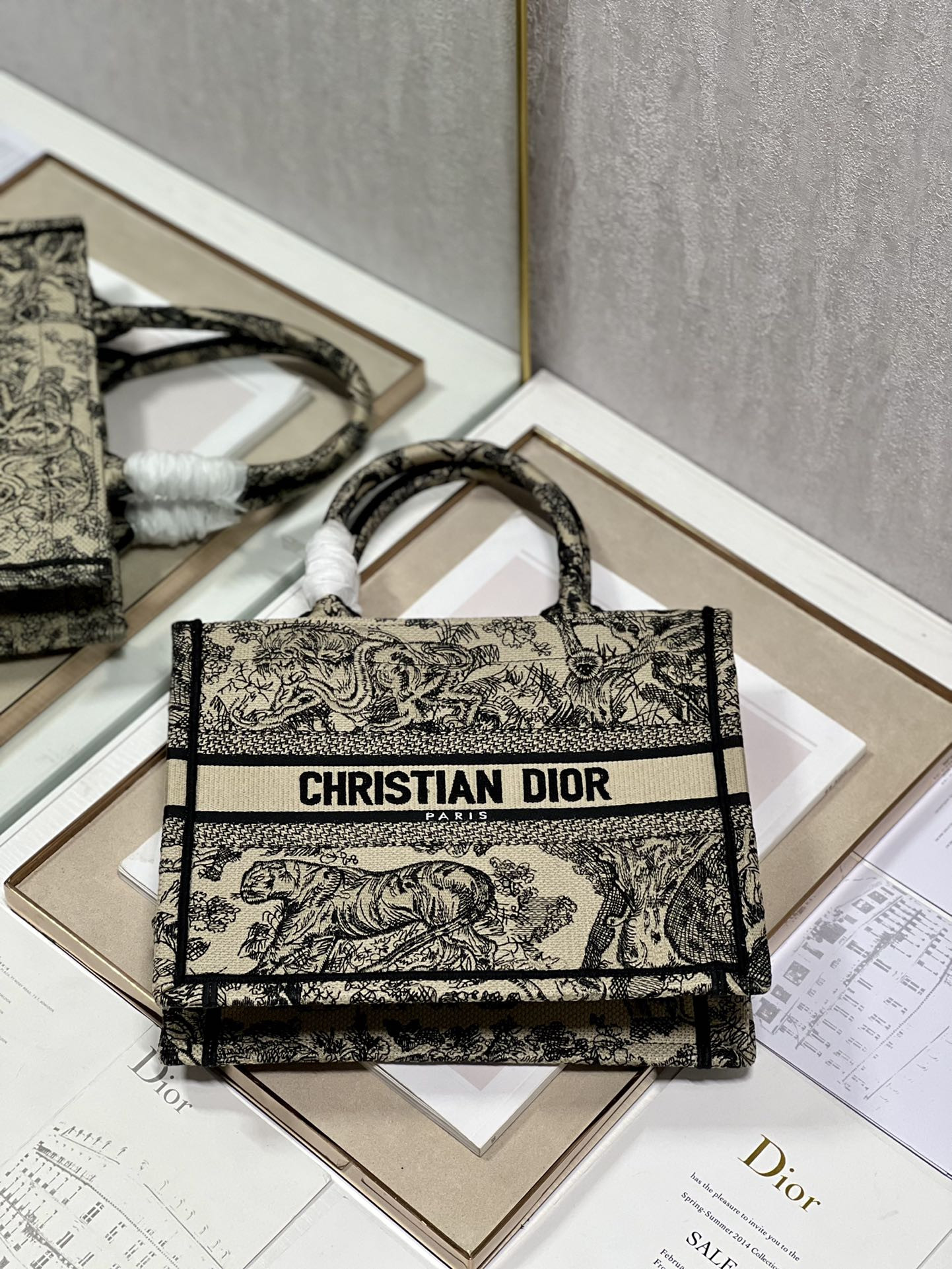 Small D10r Book Tote