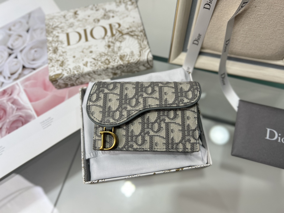 Saddle Lotus Wallet