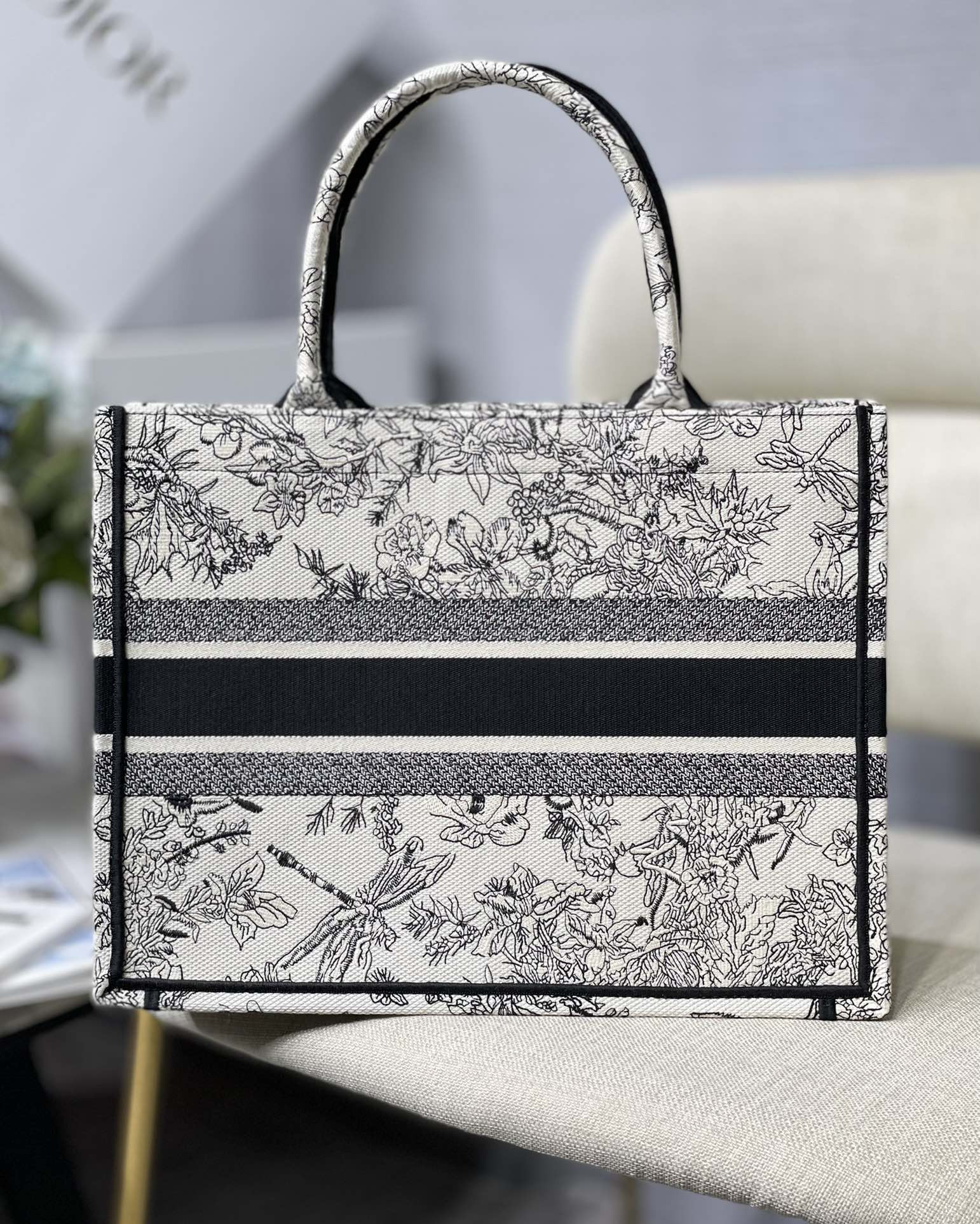 Medium D10r Book Tote