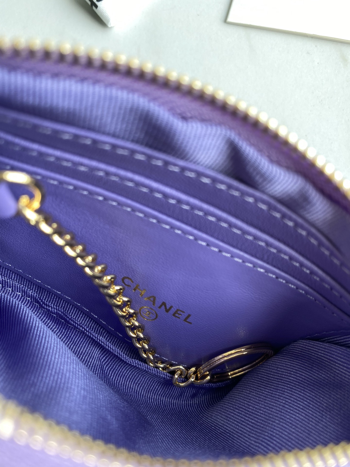Chanle Zipped Wallet
