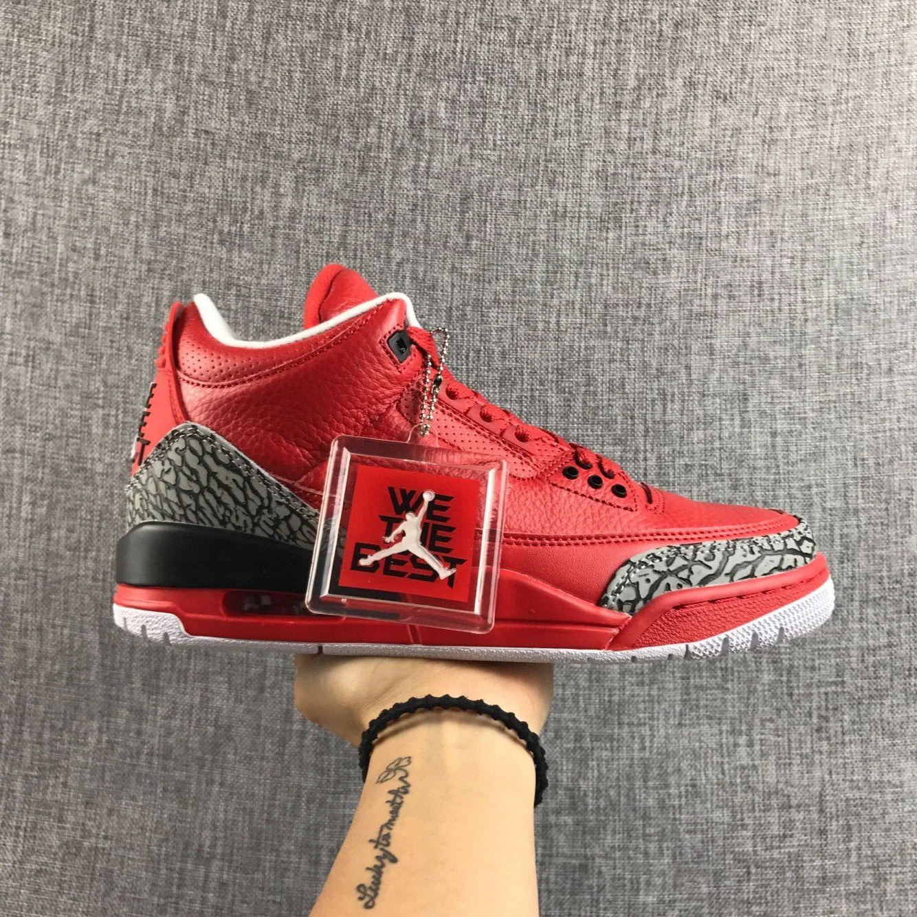 Air Jordan 3 Retro Grateful DJ Khaled Big Red
