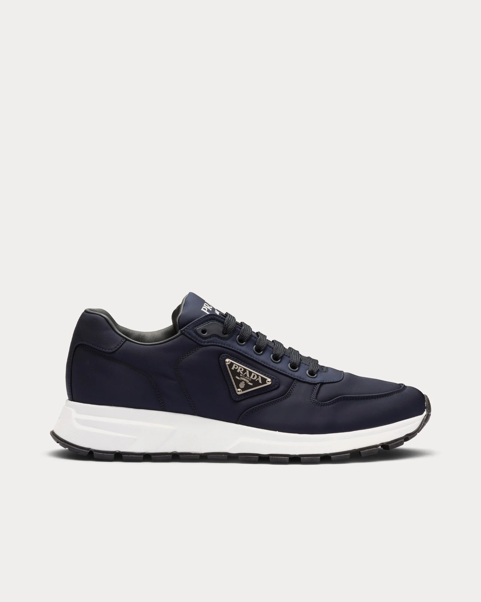 Pra*a Re-Nylon Leather Sneakers
