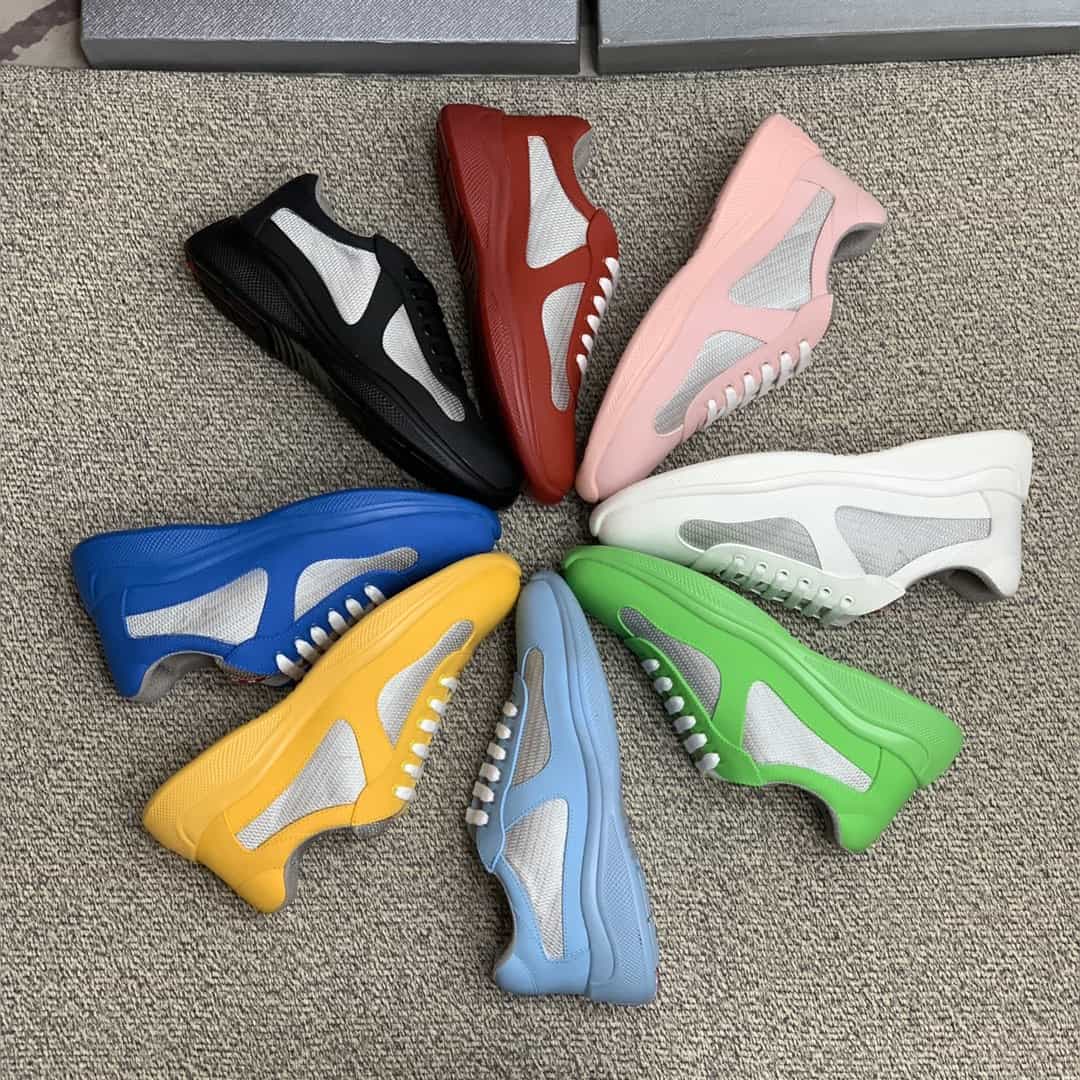 America's Cup Mixed Material Sneakers